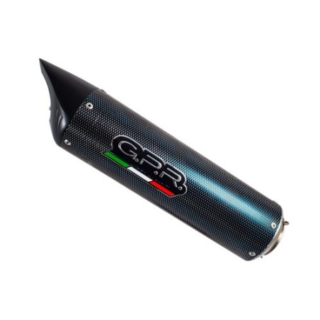 Scarico GPR Tiburon Poppy per Honda Cbr 600 Rr dal 2007 al 2018 omologato