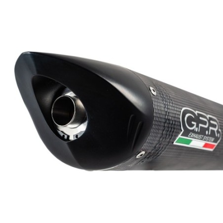 Scarico GPR Tiburon Poppy per Honda Cbr 600 Rr dal 2007 al 2018 omologato