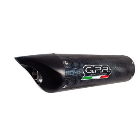 Scarico GPR Tiburon Poppy per Honda Cbr 600 Rr dal 2007 al 2018 omologato