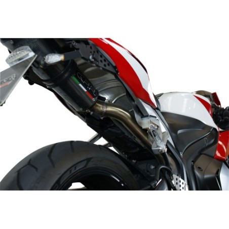 Scarico GPR Tiburon Titanium per Honda Cbr 600 Rr dal 2007 al 2018 omologato