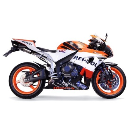 Scarico GPR Tiburon Titanium per Honda Cbr 600 Rr dal 2007 al 2018 omologato