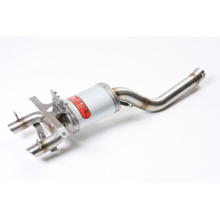 Scarico GPR Titanium Ghost per YAMAHA Fz6 600-Fazer S1-S2 dal 2004 al 2013 omologato
