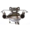 Scarico GPR Titanium Ghost per YAMAHA Fz6 600-Fazer S1-S2 dal 2004 al 2013 omologato