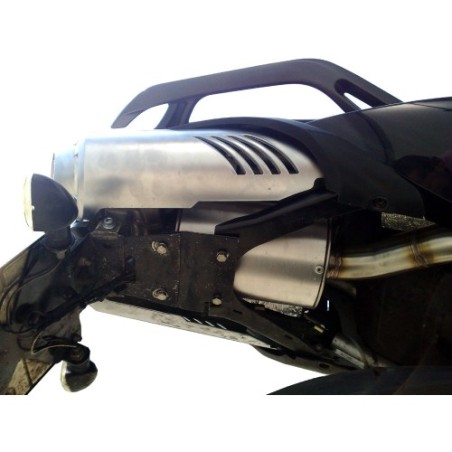 Scarico GPR Titanium Ghost per YAMAHA Fz6 600-Fazer S1-S2 dal 2004 al 2013 omologato