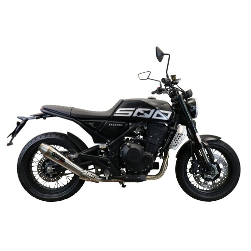 Scarico GPR Ultracone per Brixton CroSsfire 500 X dal 2022 al 2023 omologato