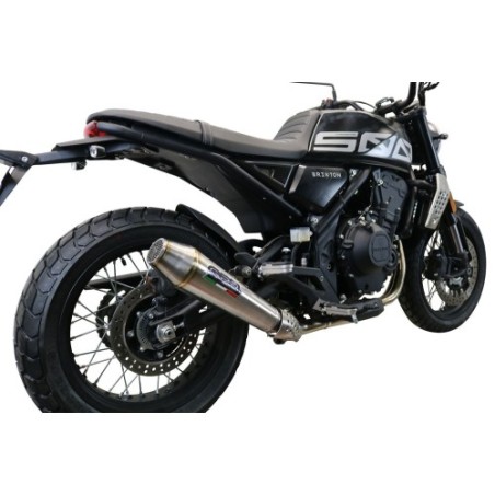 Scarico GPR Ultracone per Brixton CroSsfire 500 X dal 2022 al 2023 omologato