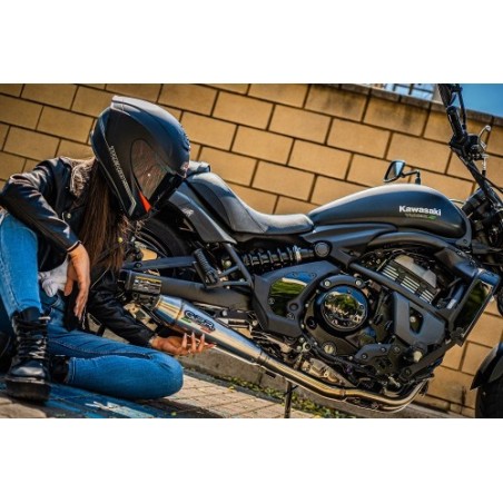 Scarico GPR Ultracone per Kawasaki Vulcan 650 S dal 2021 al 2023 omologato