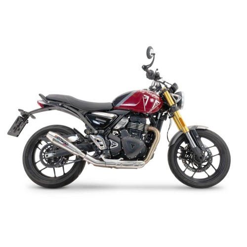 Scarico GPR Ultracone per Triumph Speed 400 dal 2023 al 2025 omologato