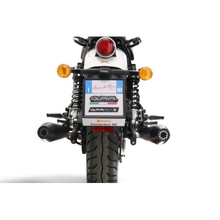 Scarico GPR Ultracone Black per Royal Enfield Shotgun 650 dal 2024 al 2025 omologato