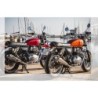 Scarico GPR Ultracone Inox Cafè Racer per BMW R 65 dal 1981 al 1985 omologato