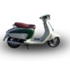 Scarico GPR Ultracone Lucido per Lambretta Lambretta 125 - 150 Milano dal 2012 al 2014 omologato