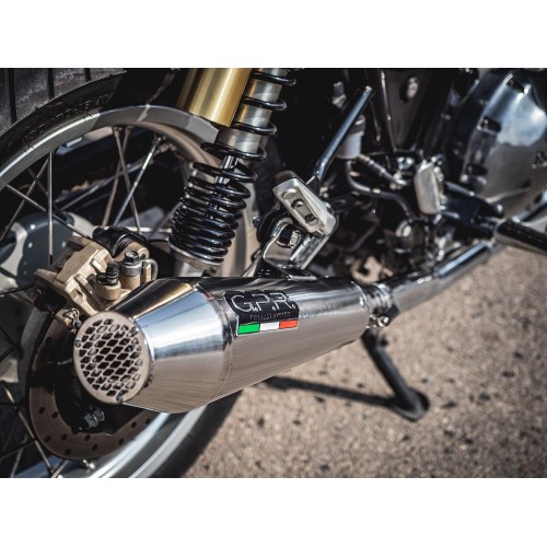Scarico GPR Ultracone Lucido per Lambretta Lambretta 125 - 150 Milano dal 2012 al 2014 omologato