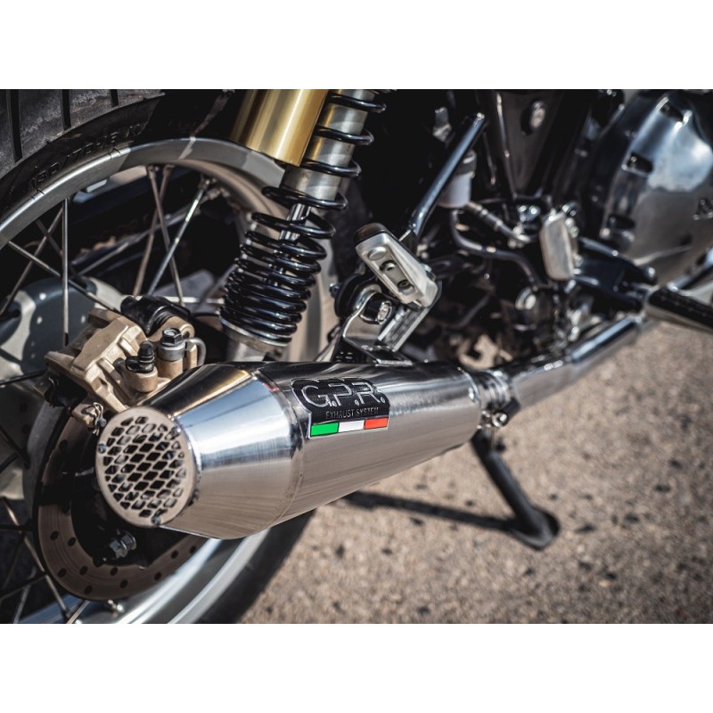 Scarico GPR Ultracone Lucido per Lambretta Lambretta 125 - 150 Milano dal 2012 al 2014 omologato