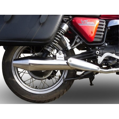 Scarico GPR Vintacone per Moto Guzzi V7 (I - II) - Stone - Special dal 2012 al 2016 omologato