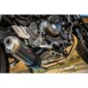 Scarico GPR Satinox Poppy per Kawasaki Z 650 RS dal 2021 al 2023 omologato