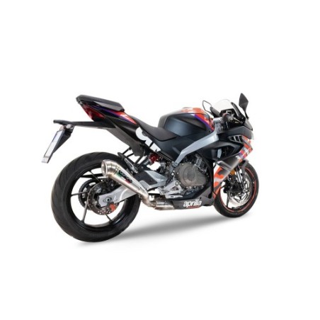 Scarico GPR Powercone Evo per Aprilia RS 457 dal 2024 al 2025 omologato