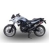 Scarico GPR Powercone Evo per BMW F 700 Gs dal 2011 al 2015 omologato