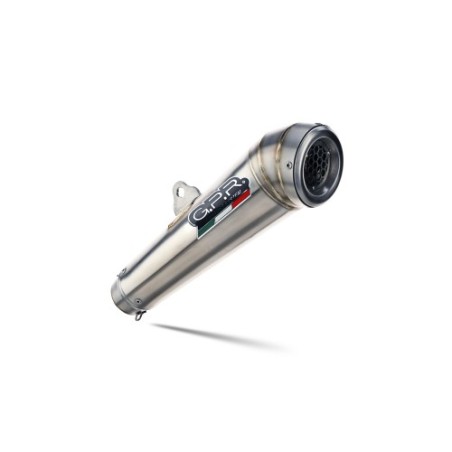 Scarico GPR Powercone Evo per BMW F 800 GS Adventure dal 2016 al 2018 omologato