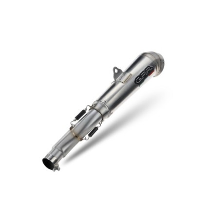 Scarico GPR Powercone Evo per BMW F 800 GS Adventure dal 2016 al 2018 omologato