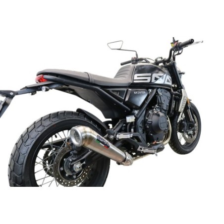 Scarico GPR Powercone Evo per Brixton CroSsfire 500 X dal 2022 al 2023 omologato