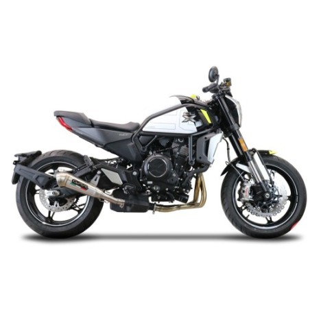 Scarico GPR Powercone Evo per Cf Moto 700 CL-X Adv dal 2022 al 2024 omologato