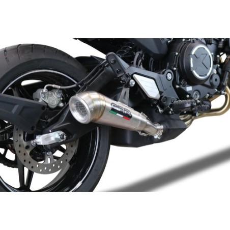 Scarico GPR Powercone Evo per Cf Moto 700 CL-X Adv dal 2022 al 2024 omologato