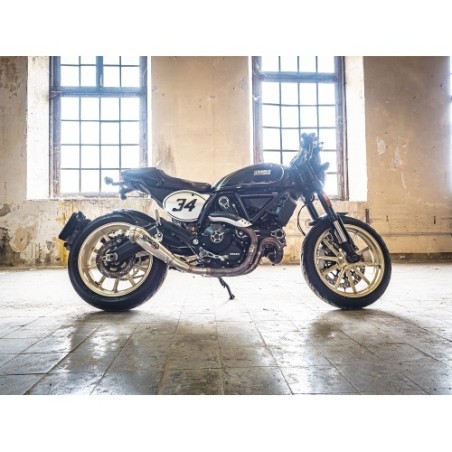 Scarico GPR Powercone Evo per Ducati Scrambler 800 dal 2017 al 2020 omologato