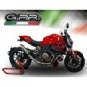 Scarico GPR Powercone Evo per Ducati Monster 1200 S -R dal 2014 al 2016 omologato