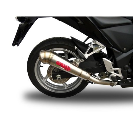Scarico GPR Powercone Evo per Honda Cbr 250 R dal 2010 al 2014 omologato