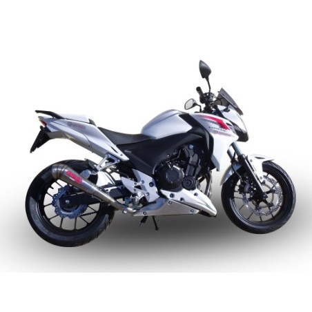 Scarico GPR Powercone Evo per Honda Cb 500 F dal 2013 al 2015 omologato