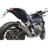 Scarico GPR Powercone Evo per Honda Cbr 650 F dal 2014 al 2016 omologato