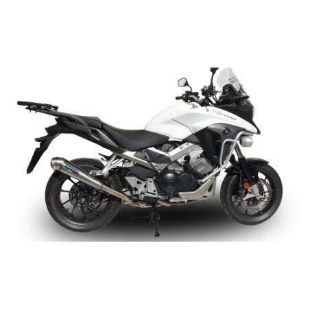 Scarico GPR Powercone Evo per Honda Crossrunner 800 Vfr 800 X dal 2015 al 2016 omologato