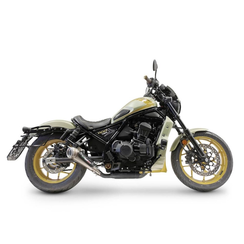 Scarico GPR Powercone Evo per Honda Cmx 1100 Rebel dal 2021 al 2024 omologato