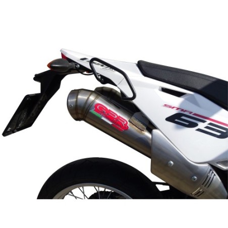 Scarico GPR Powercone Evo per Husqvarna TE 630 E - SMS 630 - Smr 630 dal 2010 al 2014 omologato