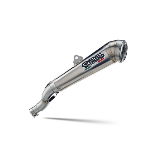 Scarico GPR Powercone Evo per Husqvarna Supermoto 701 dal 2015 al 2016 omologato