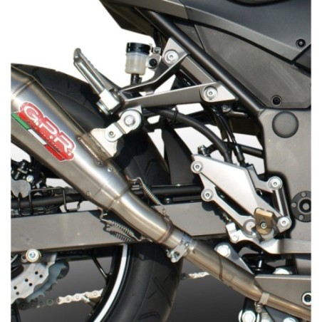 Scarico GPR Powercone Evo per Kawasaki Z 300 dal 2014 al 2017 omologato