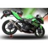 Scarico GPR Powercone Evo per Kawasaki Ninja 500 dal 2023 al 2025 omologato