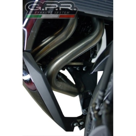 Scarico GPR Powercone Evo per Kawasaki Ninja 650 dal 2017 al 2020 omologato