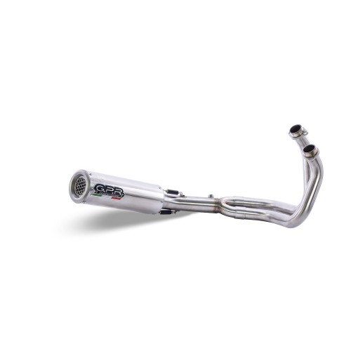 Scarico GPR Powercone Evo per Kawasaki Ninja 650 dal 2023 al 2025 omologato