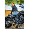 Scarico GPR Powercone Evo per Kawasaki Vulcan 650 S dal 2021 al 2023 omologato