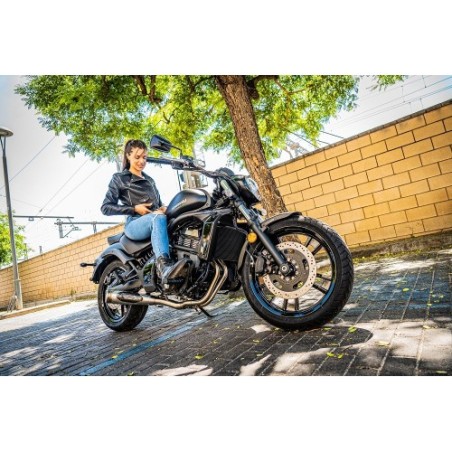 Scarico GPR Powercone Evo per Kawasaki Vulcan 650 S dal 2021 al 2023 omologato