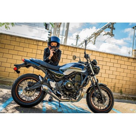 Scarico GPR Powercone Evo per Kawasaki Z 650 RS dal 2021 al 2023 racing