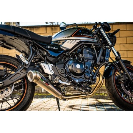 Scarico GPR Powercone Evo per Kawasaki Z 650 RS dal 2021 al 2023 racing