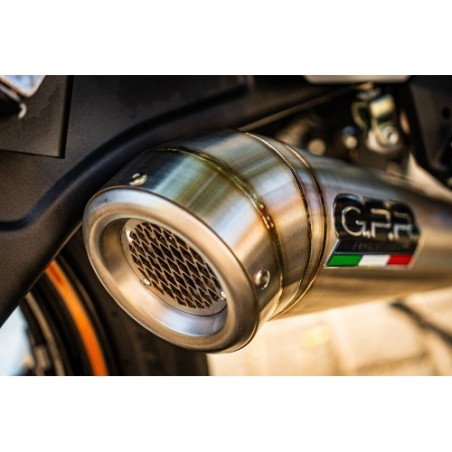 Scarico GPR Powercone Evo per Kawasaki Z 650 RS dal 2021 al 2023 racing