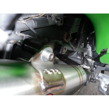Scarico GPR Powercone Evo per Kawasaki Kfx 700 dal 2004 al 2011 omologato