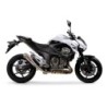 Scarico GPR Powercone Evo per Kawasaki Z 800 dal 2009 al 2016 omologato