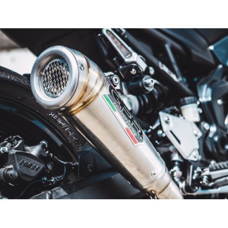 Scarico GPR Powercone Evo per Kawasaki Z 900 E dal 2017 al 2020 omologato