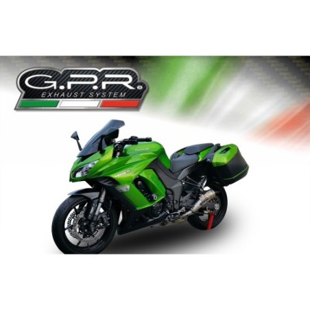 Scarico GPR Powercone Evo per Kawasaki Z 1000 Sx dal 2017 al 2020 omologato