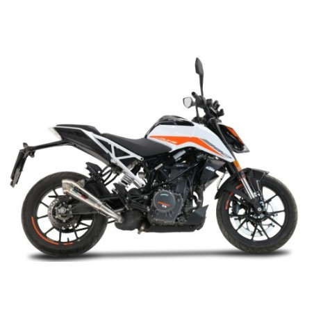 Scarico GPR Powercone Evo per KTM Duke 125 dal 2021 al 2023 omologato