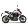 Scarico GPR Powercone Evo per KTM Duke 125 dal 2021 al 2023 omologato